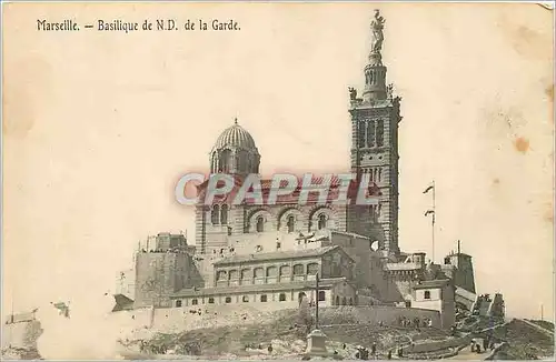 Cartes postales Marseille Basilique N D de la Garde