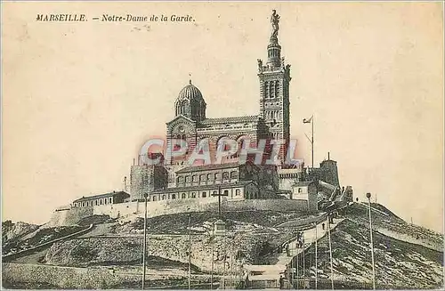 Cartes postales Marseille Notre Dame de la Garde