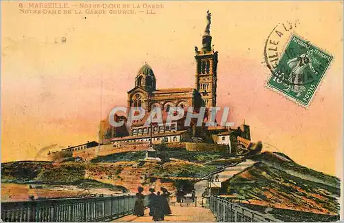 Cartes postales Marseille Notre Dame de la Garde