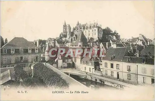 Ansichtskarte AK Loches La Ville Haute