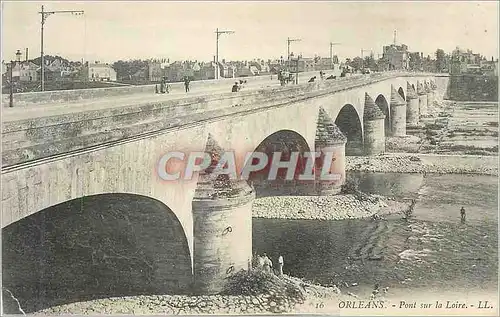 Ansichtskarte AK Orleans Pont sur la Loire