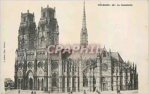 Cartes postales Orleans La Cathedrale