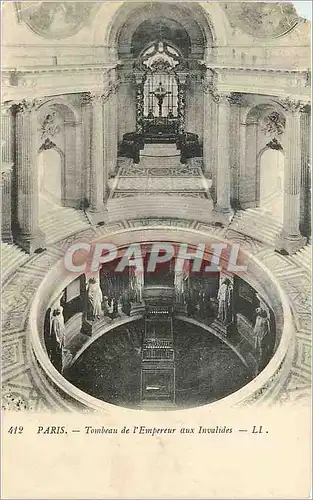 Cartes postales Paris Tombeau de l Empereur aux Invalides