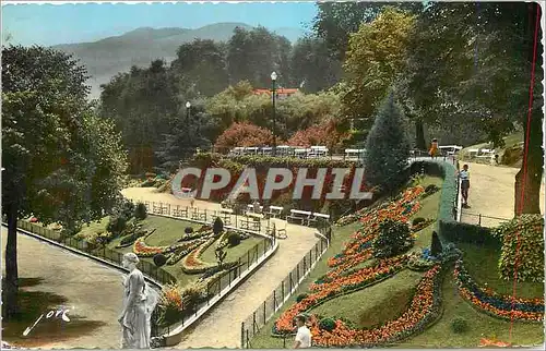 Cartes postales moderne Bagneres de Bigorre H P Les jardins de l Esplanade des Thermes