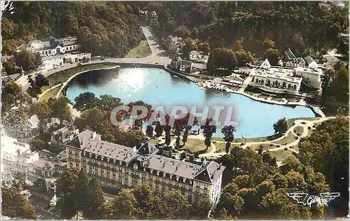 Cartes postales moderne La France Vue du Ciel Bagnoles de l Orne Orne Vue d ensemble du lac