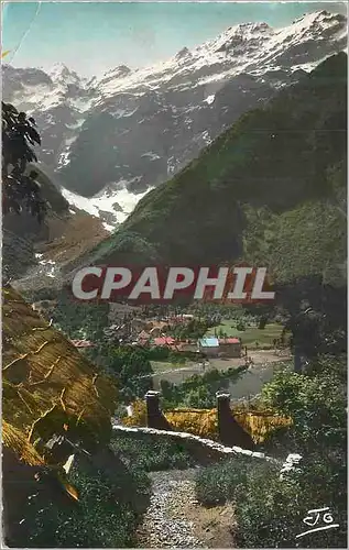 Cartes postales moderne Les Alpes Le Valgaudemar Le Sechier et les Glaciers du Petit Chaillol vue du hameau de Maussuq