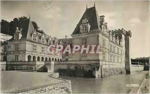 Moderne Karte Villandry Indre et Loire Le Chateau