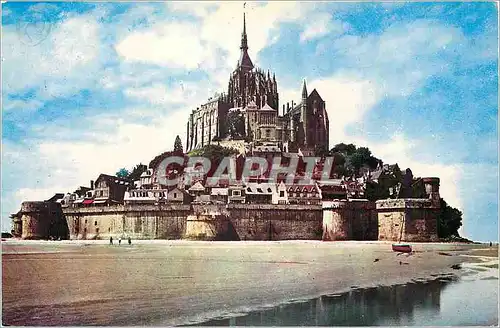 Cartes postales moderne Le Mont Saint Michel Manche