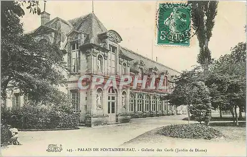 Cartes postales Palais de Fontainebleau Galerie des Cerfs