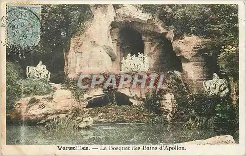 Cartes postales Versailles Le Bosquet des Bains d Apollon