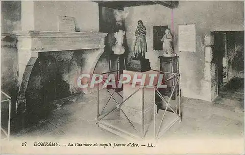 Cartes postales Domremy La Chambre ou naquit Jeanne d Arc