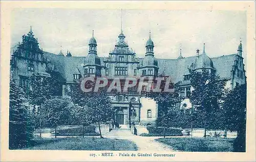 Cartes postales Metz Palais du General Governeur