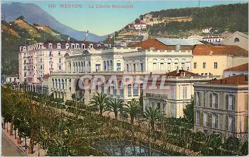 Cartes postales Menton Le Casino Municipal