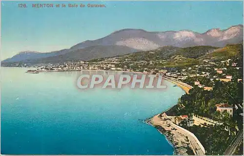 Ansichtskarte AK Menton et la Baie de Garavan