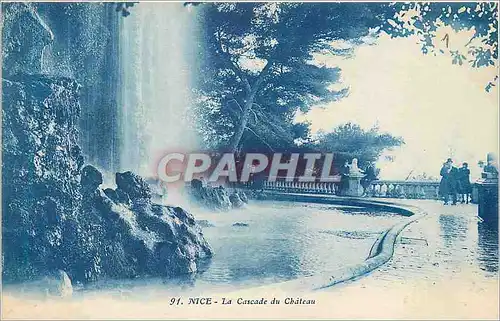 Cartes postales Nice La Cascade du Chateau