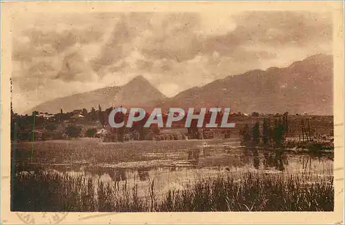 Ansichtskarte AK Aix les Bains Le Lac du Bourget La Dent du Bourget La Dent du Chat