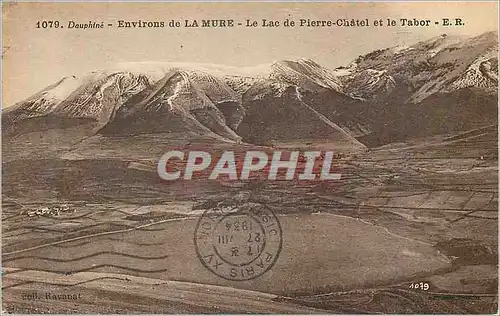 Cartes postales Dauphine Environs de La Mure Le Lac de Pierre Chatel et le Tabor