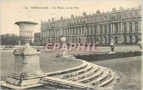 Ansichtskarte AK Versailles Le Palais vu vu Parc