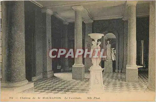 Ansichtskarte AK Chateau de la Malmaison Le Vestibule