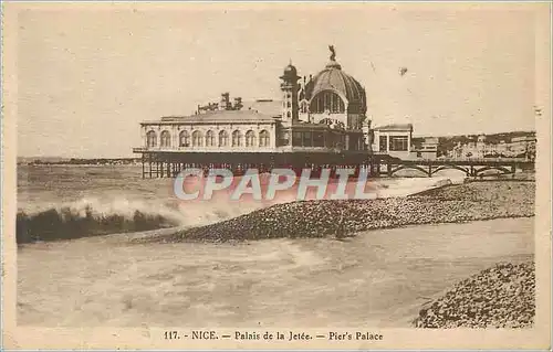 Cartes postales Nice Palais de la Jetee