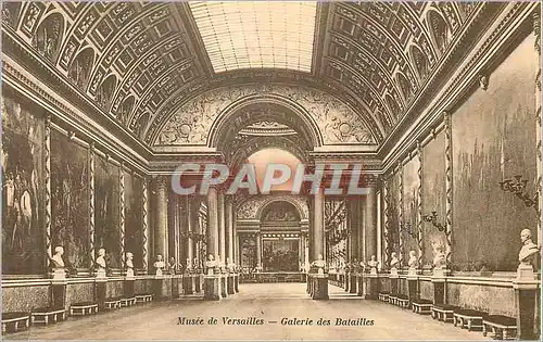 Cartes postales Musee de Versailles Galerie des Batailles