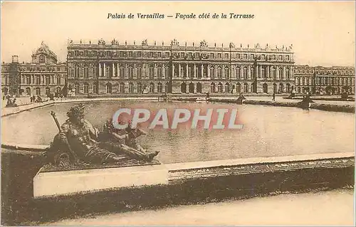 Cartes postales Palais de Versailles Facade cote de la Terrasse