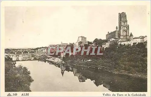Cartes postales Albi Vallee du Tarn et la Cathedrale
