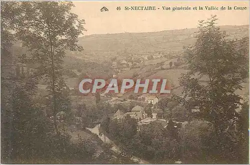 Cartes postales St Nectaire Vue generale et la Vallee de la Couze