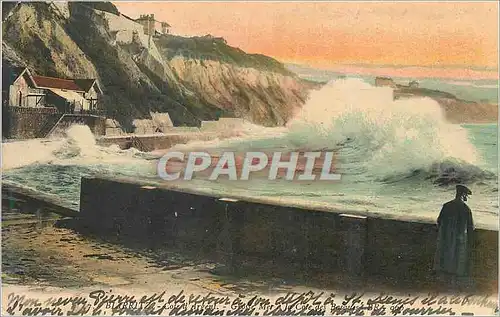 Cartes postales Biarritz Cote d Argent Grosse Mer a la Cote des Bas