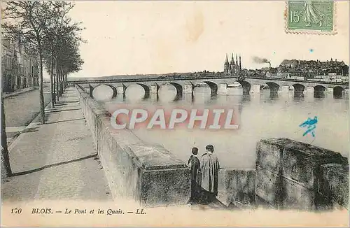 Cartes postales Blois Le Pont et le Quais