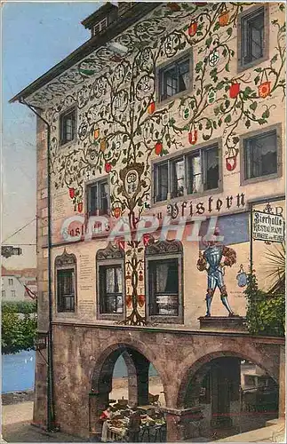 Moderne Karte Luzern Gasthaus zu Plistern E Goetz Kunstanstalt Luzern