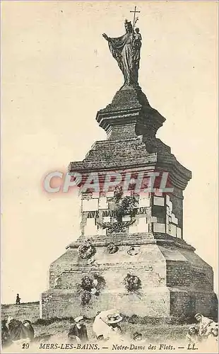 Cartes postales Mers les Bains Notre Dame des Flots