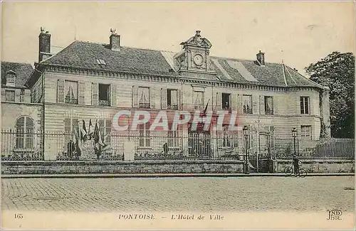 Cartes postales Pontoise L Hotel de Ville