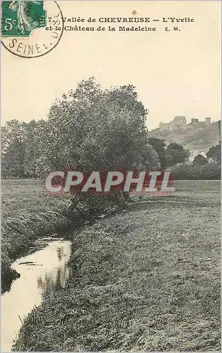 Ansichtskarte AK Vallee de Chevreuse L Yvette et le Chateau de la Madeleine