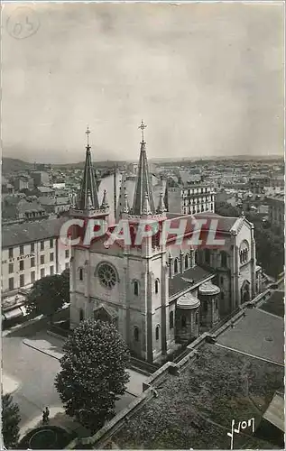 Moderne Karte Vichy Allier Vue generale sur l Eglise St Louis