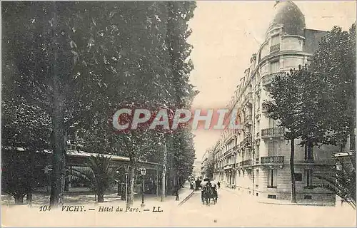 Cartes postales Vichy Hotel du Parc