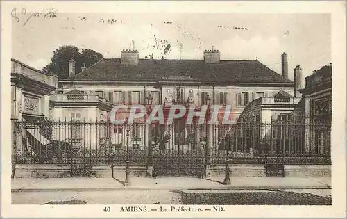 Cartes postales Amiens La Prefecture
