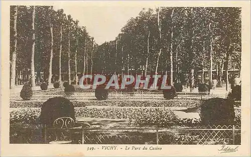 Cartes postales Vichy La Parc du Casino