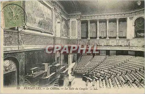 Cartes postales Versailles Le Chateau La Salle du Congres