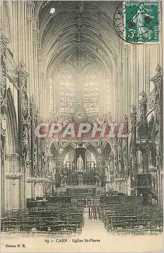 Cartes postales Caen Eglise St Pierre