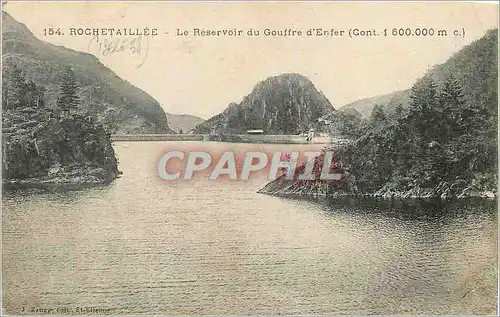 Cartes postales Rochetaillee Le Reservoir du Gouffre d Enfer