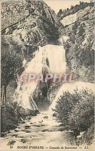 Cartes postales Bourg d Oisans Cascade de Sarennes