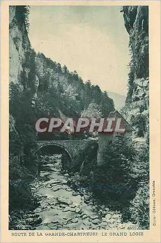 Cartes postales Route de la Grande Chartreuse Le Grand Logis