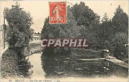 Cartes postales Melun Une Vue sur l Almont