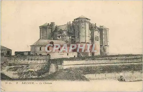 Cartes postales Saumur La Chateau