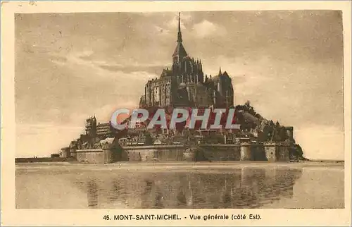Cartes postales Mont Saint Michel Vue generale