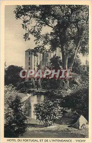Cartes postales Hotel du Portugal et de l Intendance Vichy