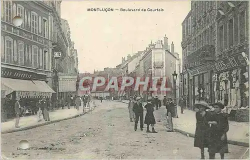 Cartes postales Montlucon Boulevard de Courtais