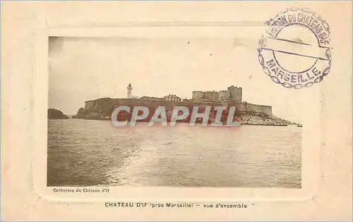 Cartes postales Collection de Chateau d If Chateau d If pres Marseille vue d ensemble