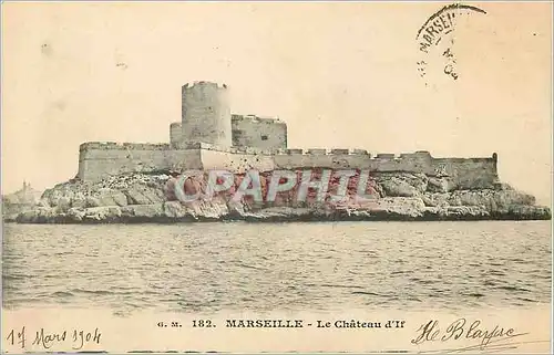 Cartes postales Marseille Le Chateau d If